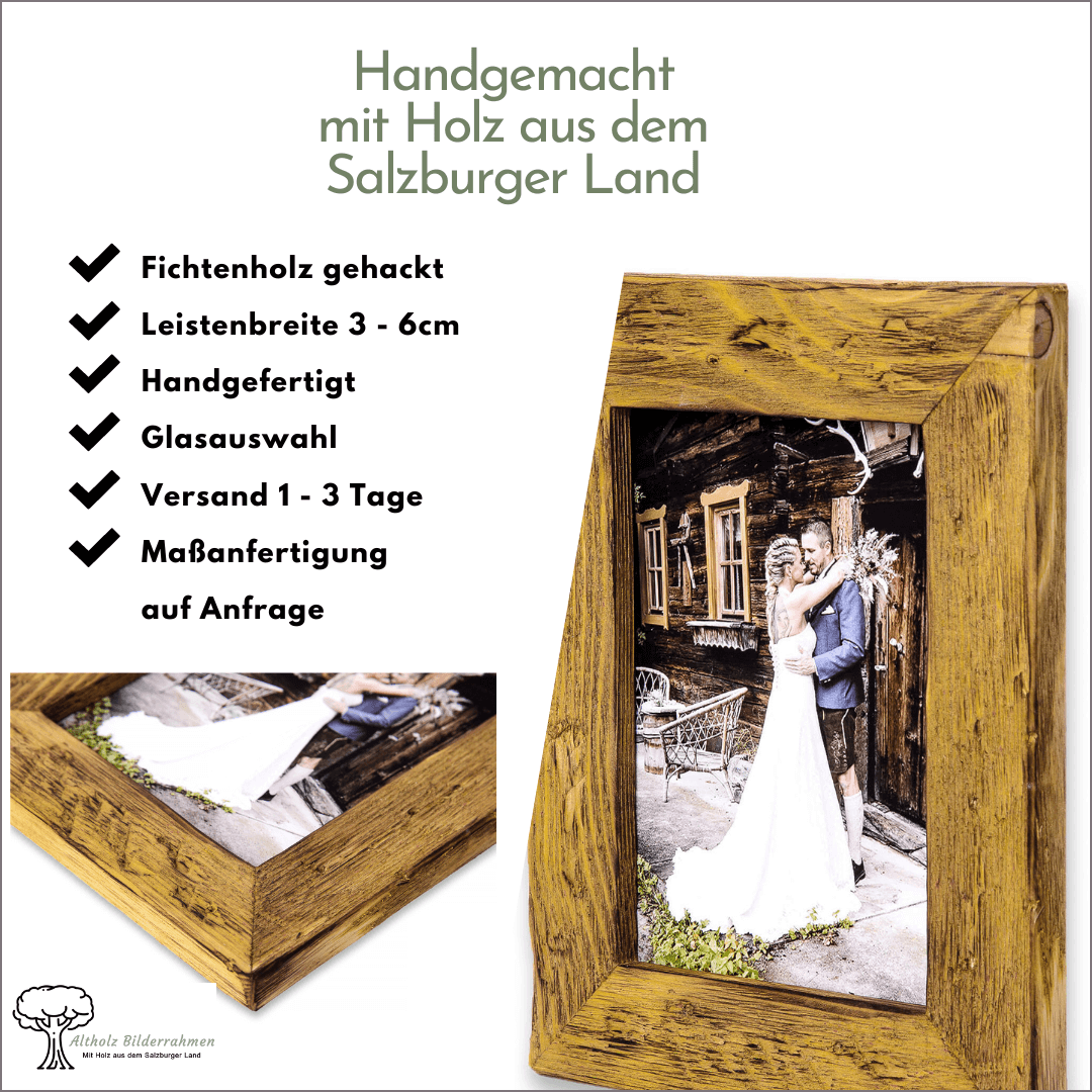 Altholzrahmen Hochzint